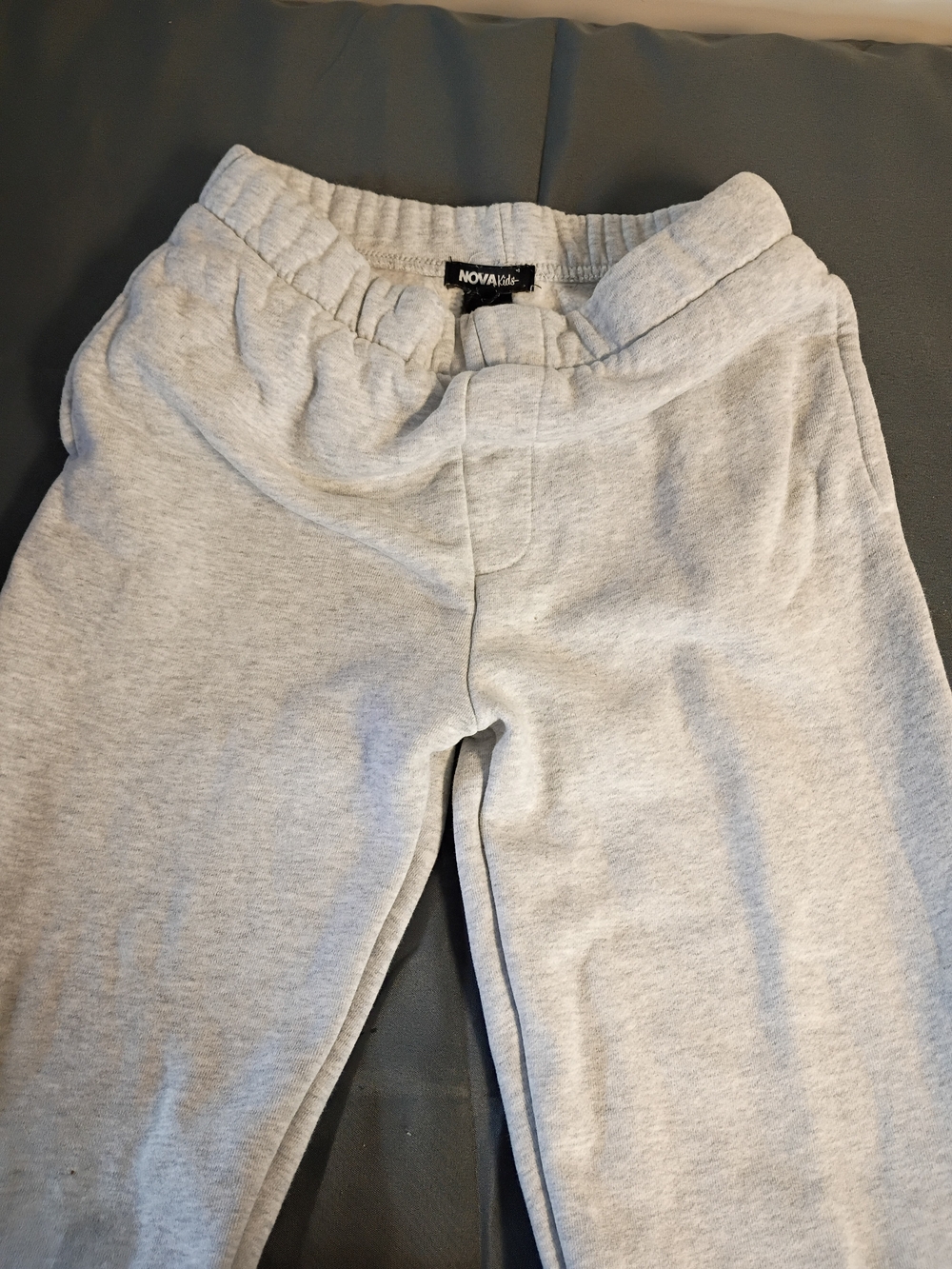 Fashion Nova Kids Light Gray Sweatpants - Elastic Waist Joggers